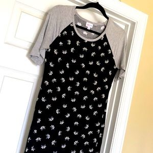 Lularoe fitted fox dress